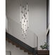 Motif LED 12.75 inch Black Multi Pendant Ceiling Light