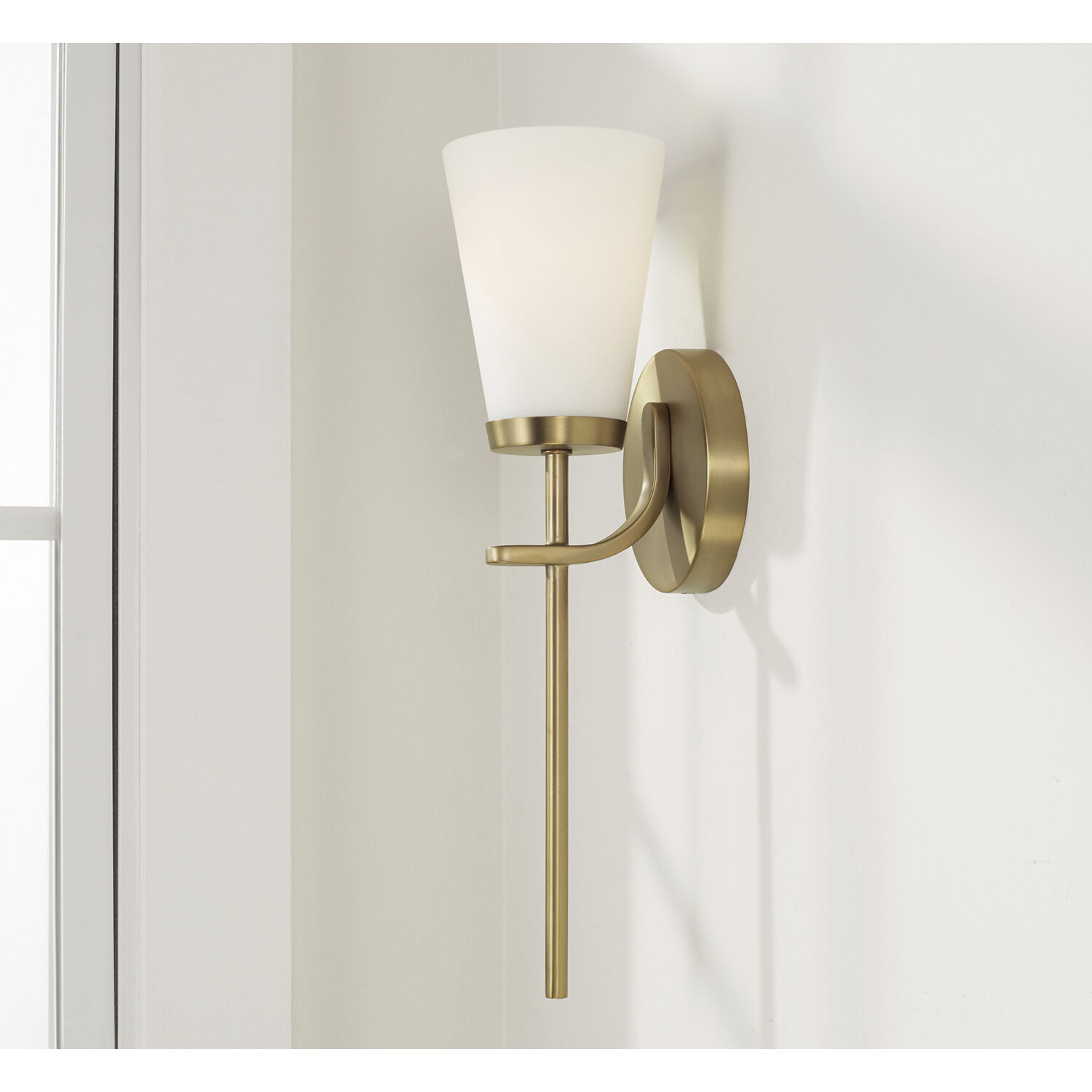 Drake 1 Light 5 inch Aged Brass Sconce Wall Light