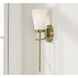 Drake 1 Light 5 inch Aged Brass Sconce Wall Light