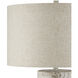 Faux Birch 29.5 inch 150 watt Birch White and Gray Table Lamp Portable Light