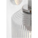 C&M by Chapman & Myers Barstow 2 Light 15 inch Polished Nickel Bath Vanity Wall Light
