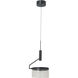 Fleming LED 7.8 inch Matte Black Pendant Ceiling Light