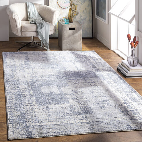 Presidential 98 X 60 inch Blue Rug in 5 x 8, Rectangle