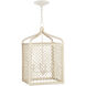 Wanstead 4 Light 16 inch Vanilla Lantern Chandelier Ceiling Light