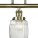 Franklin Restoration Colton LED 38 inch Antique Brass Island Light Ceiling Light, Franklin Restoration