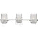 Wellfleet LED 24 inch Polished Chrome Bath Vanity Light Wall Light