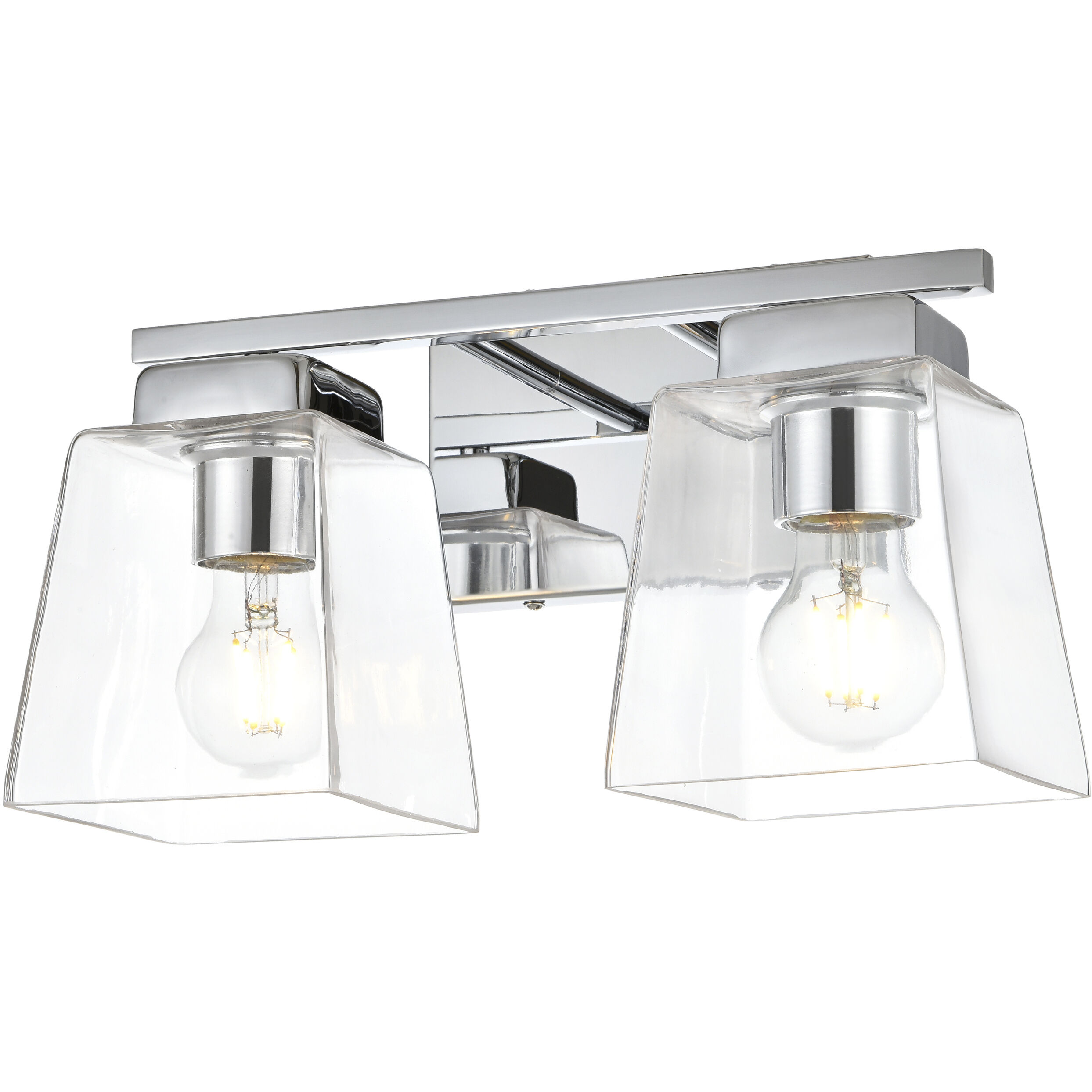 Merrick 2 Light 14 inch Chrome Bath Sconce Wall Light