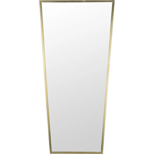 Cassio 60 X 30 inch Antique Brass Mirror