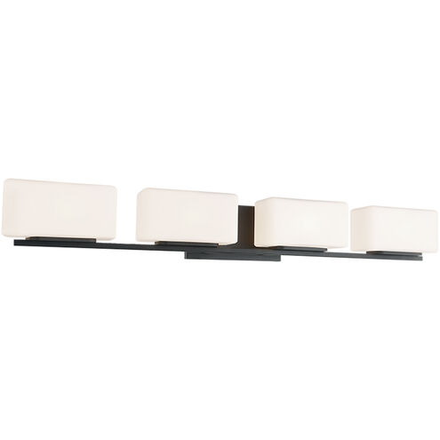 Chiclet Wall Sconce Wall Light in Matte Black