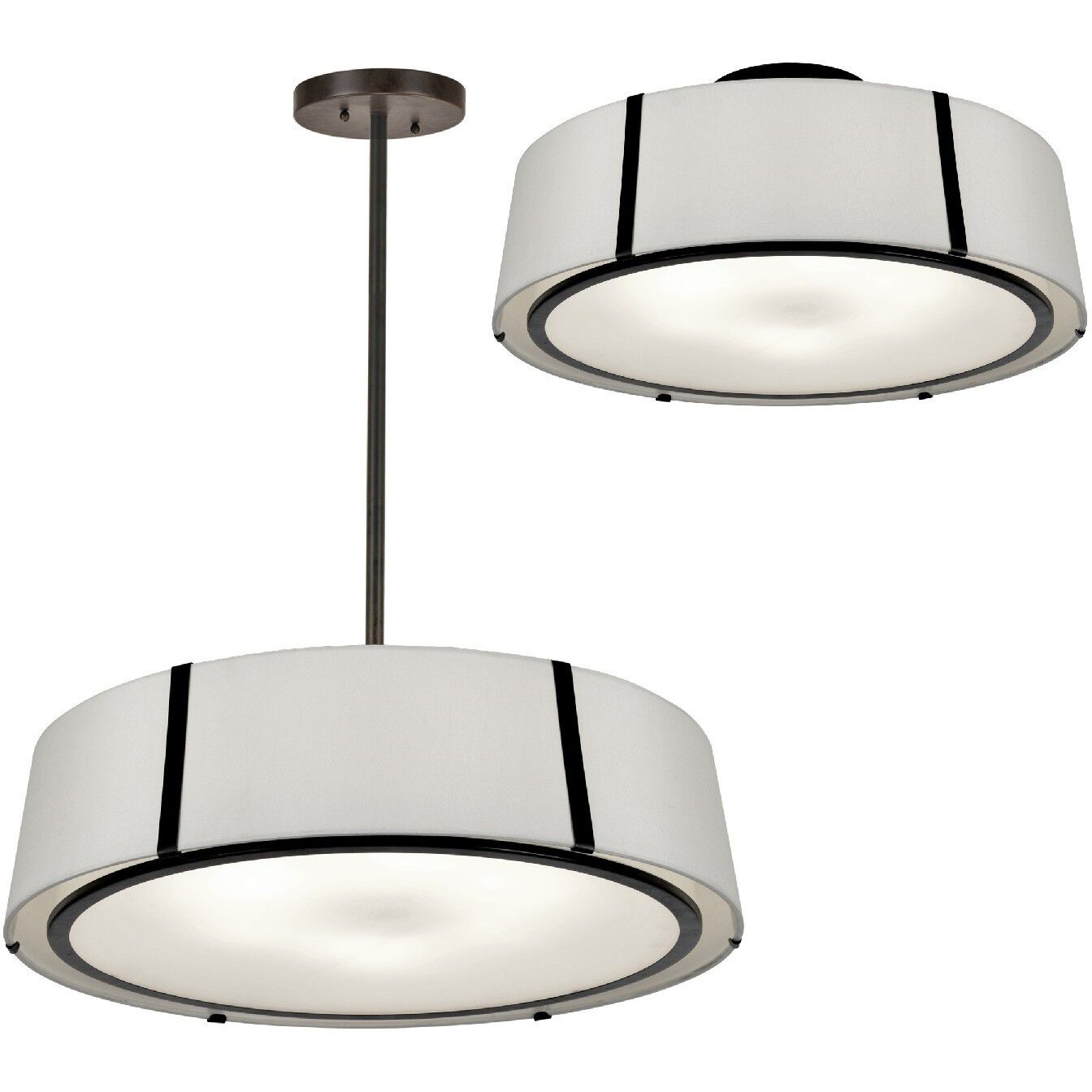 Fulton Pendant Ceiling Light in Black