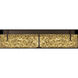 Terra 4 Light 28.8 inch Bronze Bath Vanity Light Wall Light in Gold Leaf