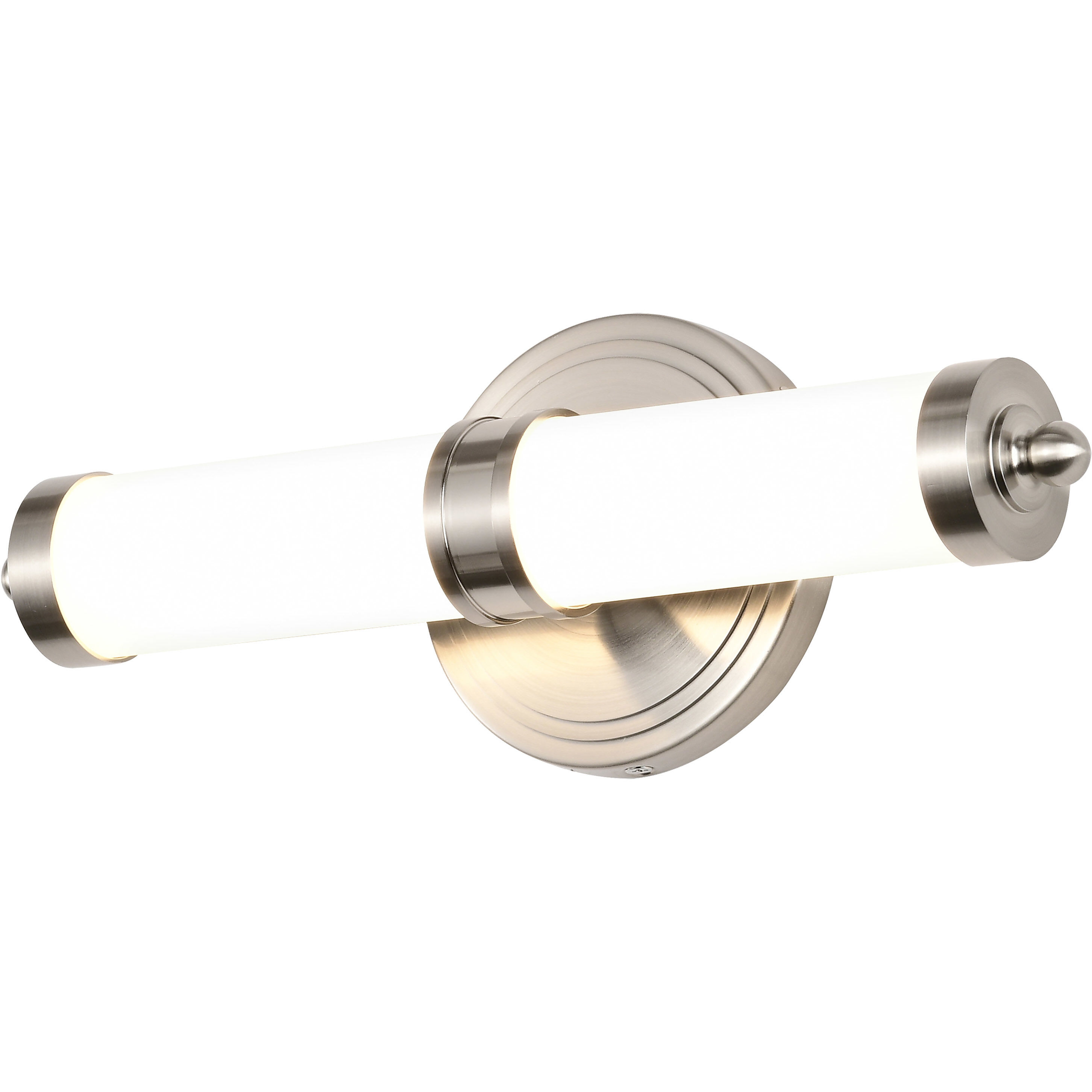 Kagen LED 13.58 inch Brushed Nickel Bath Vanity Light Wall Light
