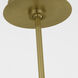 Kelly Wearstler Melange LED 63 inch Antique-Burnished Brass Linear Pendant Ceiling Light