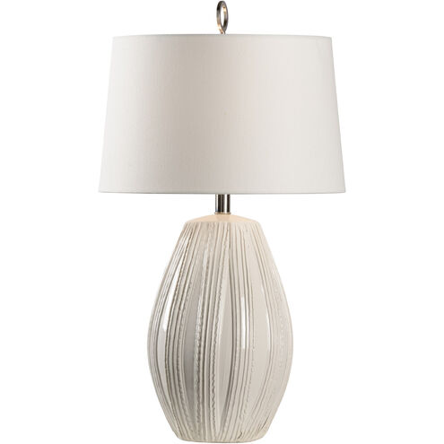 Wildwood 29 inch 100 watt Ivory Glaze Table Lamp Portable Light