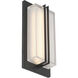 Driftwood 6 inch Black ADA Wall Sconce Wall Light