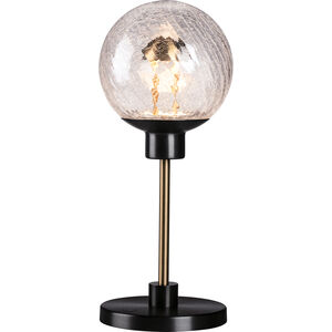 Essence 17 inch 7.00 watt Satin Dark Gray Table Lamp Portable Light
