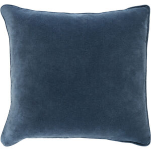 Safflower 18 X 18 inch Dark Blue Pillow Kit, Square