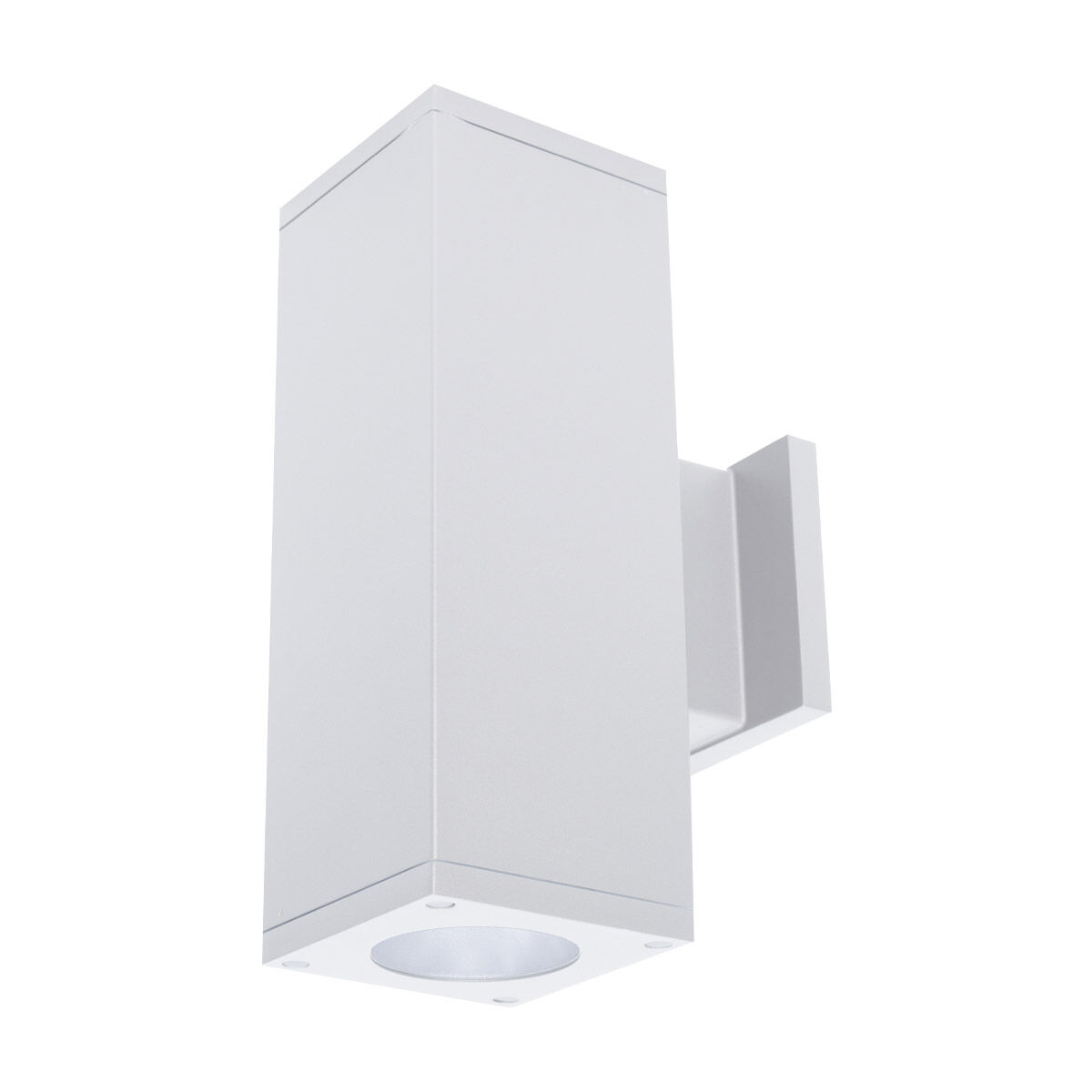 Cube Arch LED 5.5 inch White Sconce Wall Light in Spot, 90, 2700K, Straight Up/Down