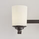 Kemal 4 Light 34 inch Bronze Wall Bath Fixture Wall Light