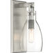 Tiberia 1 Light 5 inch Plated Pewter Bath Light Wall Light