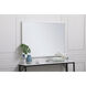 Monet 42 X 28 inch White Wall Mirror
