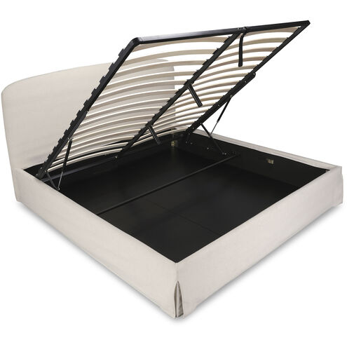 Joan White Storage Bed, King