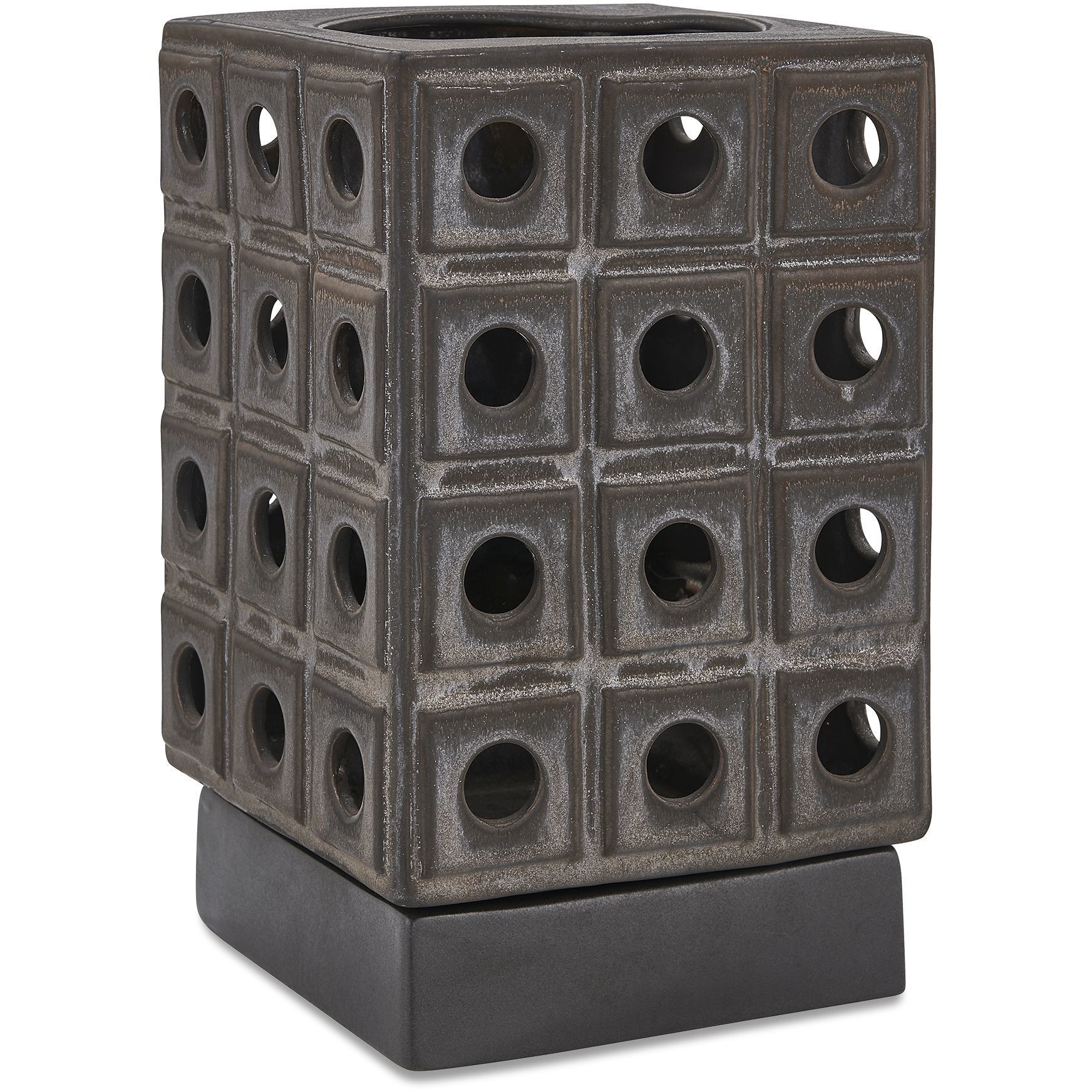 Lattice 12 X 7 inch Indoor-Outdoor Lantern Candleholder