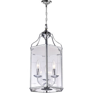 Maury 3 Light 10 inch Chrome Up Chandelier Ceiling Light