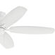 Renew Patio 52 inch Matte White Ceiling Fan