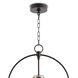 Emerson 4 Light 18.25 inch Oil Rubbed Bronze Bell Jar Pendant Ceiling Light, Large