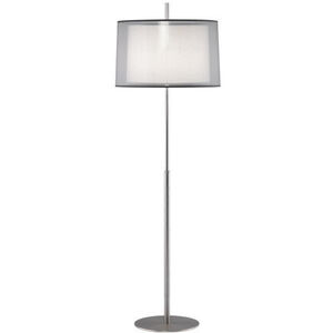 Saturnia 63.75 inch 150.00 watt Stainless Steel Floor Lamp Portable Light