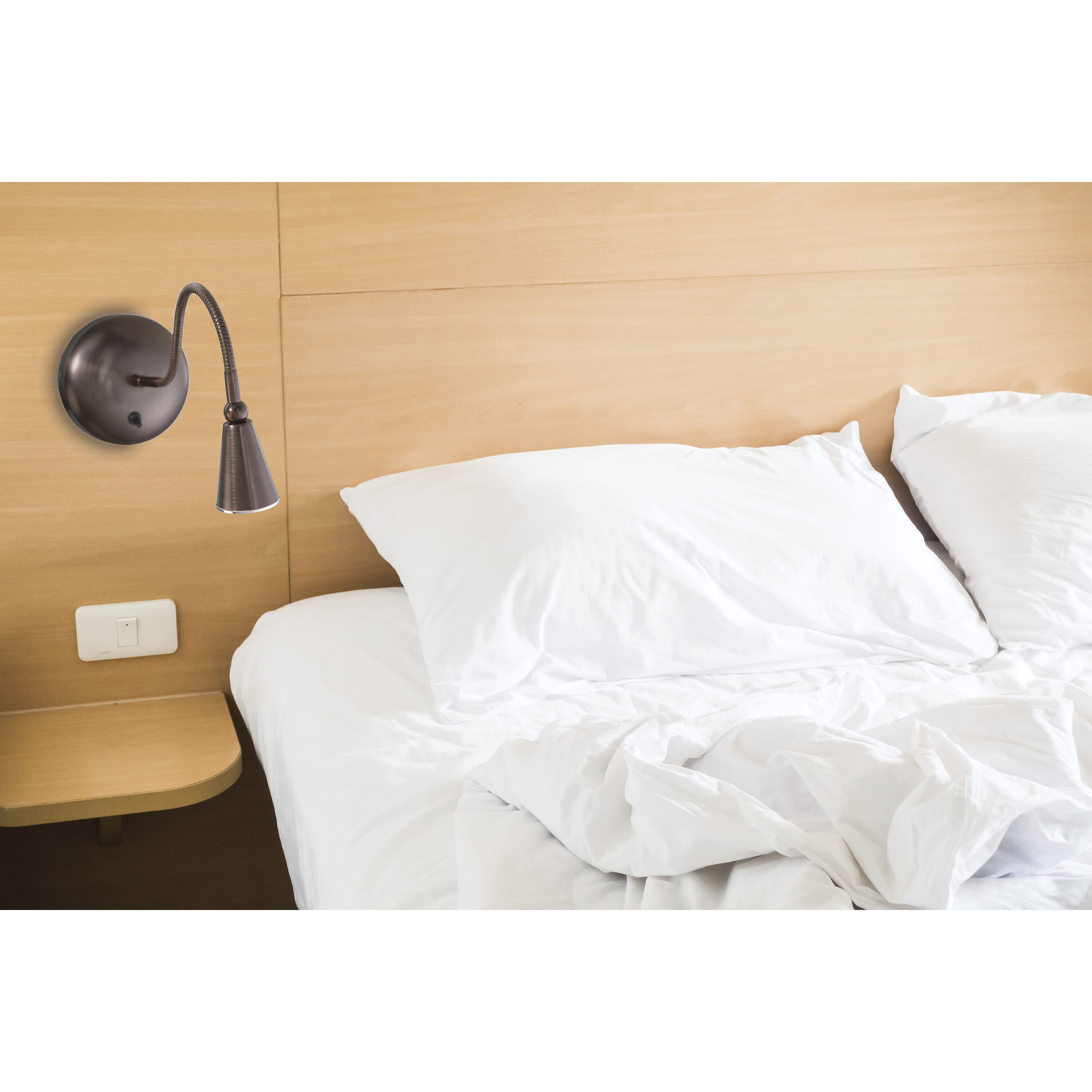 Bunk LED 5 inch Bronze Wall Lamp Wall Light 