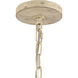 Ellisville 4 Light 17.25 inch Antique Cream Chandelier Ceiling Light