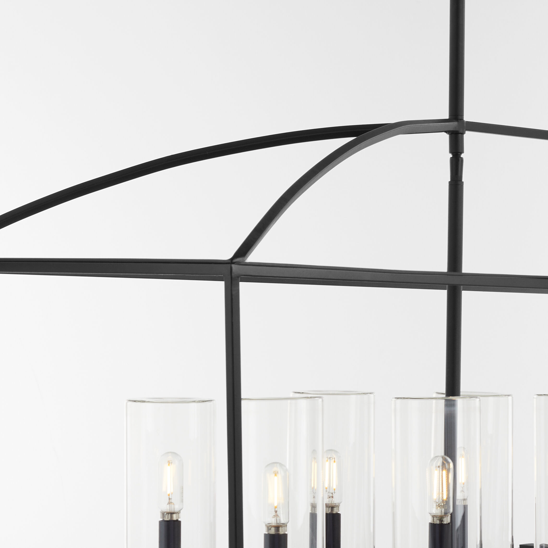 Odeon 10 Light 18.75 inch Matte Black Chandelier Ceiling Light