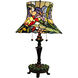 Entrada Floral 26 inch 60.00 watt Antique Bronze Table Lamp Portable Light