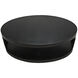 Eclipse 49 X 29 inch Matte Black Coffee Table, Oval