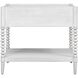 Bales 26 X 23.25 inch Off-White and Gold Side Table