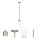 Weston 1 Light 4.75 inch Brushed Nickel Single Pendant Ceiling Light