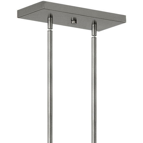 Latitude 4 Light 42 inch Brushed Nickel Indoor Linear Chandelier Ceiling Light