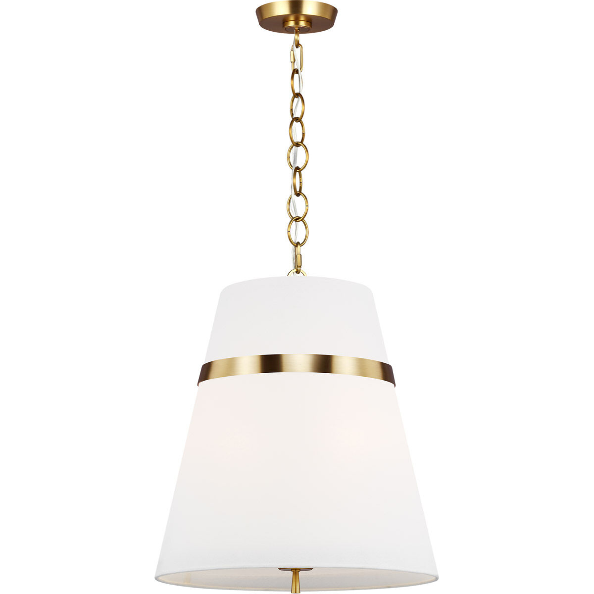 AH by Alexa Hampton Cordtlandt 3 Light 18 inch Burnished Brass Pendant Ceiling Light
