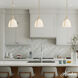 Arcelia 1 Light 12 inch Alturas Gold Pendant Ceiling Light, Medium