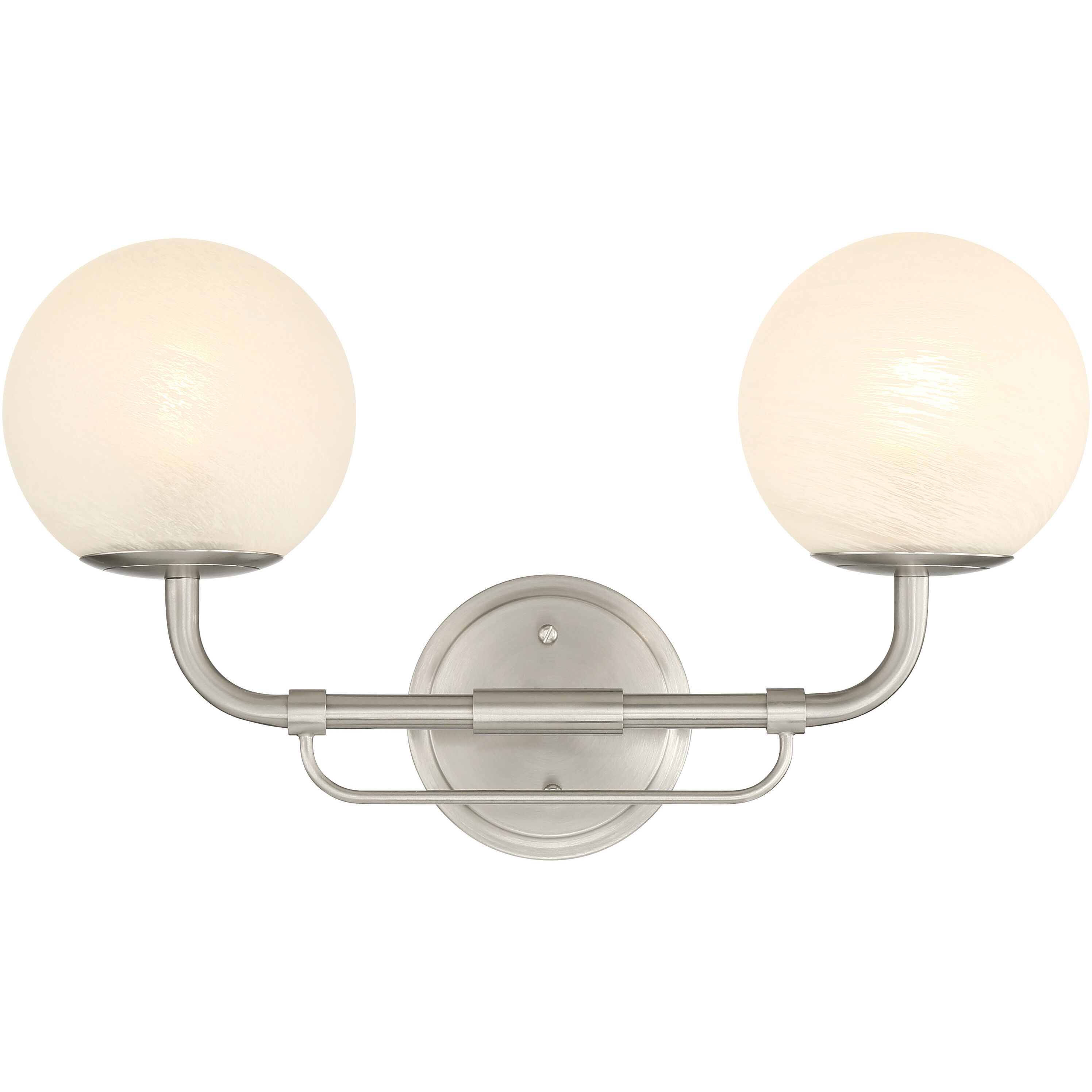 Whitehall 2 Light 18 inch Brushed Nickel Vanity Light Wall Light