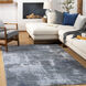 Avshar 91 X 63 inch Charcoal Rug in 5 x 8, Rectangle