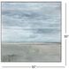 Shimmering Landscape Blue and Gray and White Canvas, The Studio