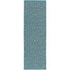 Lagoon 96 X 30 inch Denim, Charcoal Rug