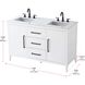 Millie 54 X 35 inch White Bathroom Vanity Cabinet