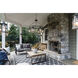 Estate Series Lakehouse Outdoor Wall Mount Lantern in Aged Zinc, Non-LED