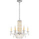 Siena 6 Light 24.5 inch Heirloom Gold Chandelier Ceiling Light in Heritage