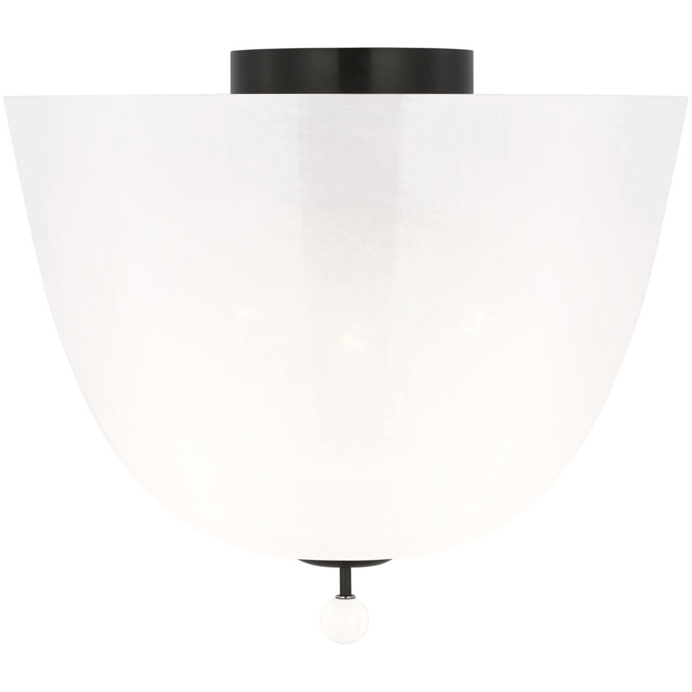 AERIN Brisa LED 14 inch Bronze Semi-Flush Mount Ceiling Light