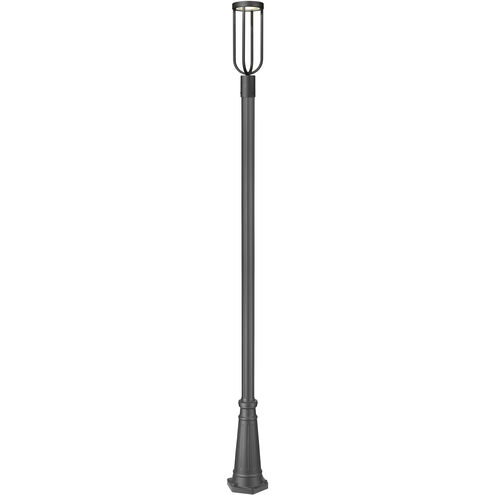 Leland LED 112.5 inch Sand Black Outdoor Post Mounted Fixture